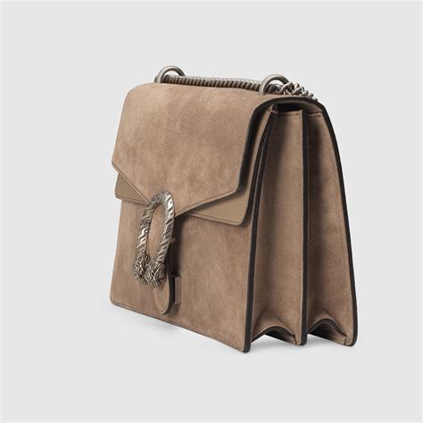 gucci modern suede bag|Gucci shoulder bag dionysus.